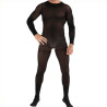 MenSexyWear Combinaison ouverte HYPNOSE Noire